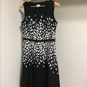 Talbots 100% cotton A-line dress